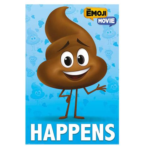 Emoji Poop Happens Maxi Poster £4.49